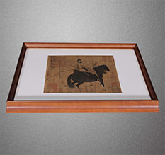 集美书画装裱配框服务案例